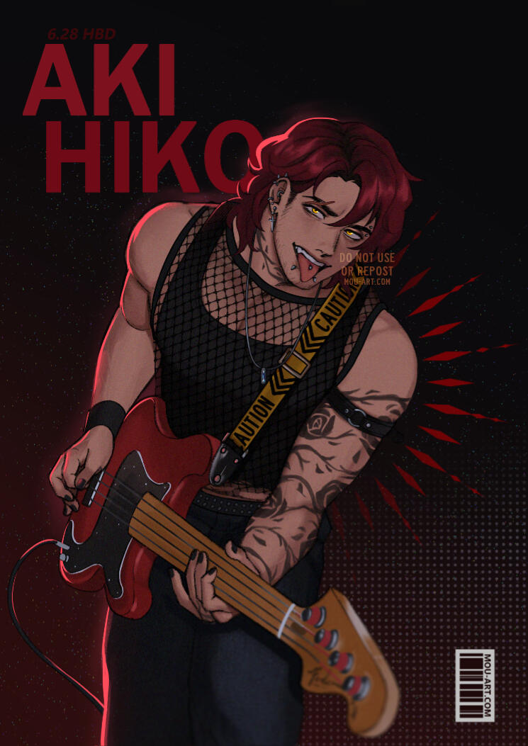 Akihiko Ref Sheet